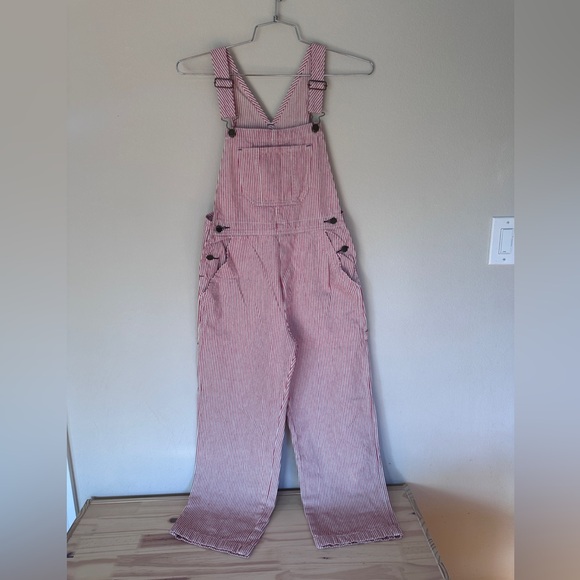 Lykke Wullf Hickory Stripe Overalls ❤️ - Picture 7 of 9